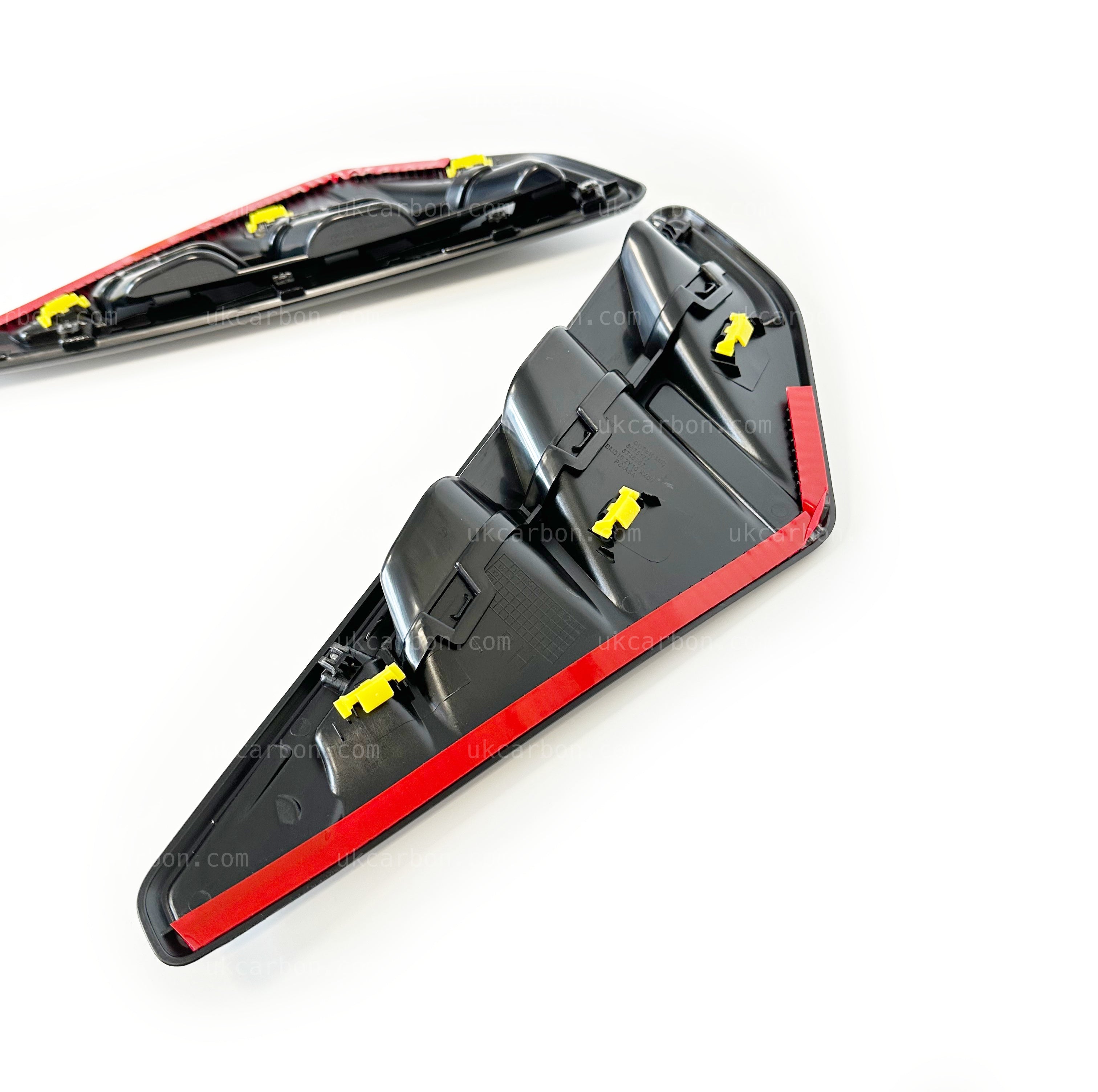 BMW X5 X5M Gloss Black Fender Vents Upgrade Cover Replacement G05 by UKCarbon