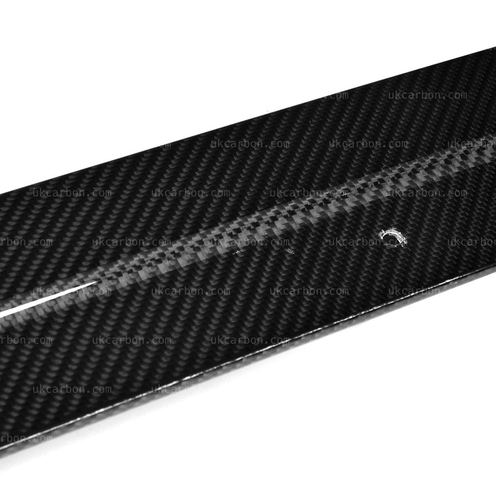 Alfa Romeo Giulia Real Carbon Fibre Side Skirt Kit Flat OEM Style