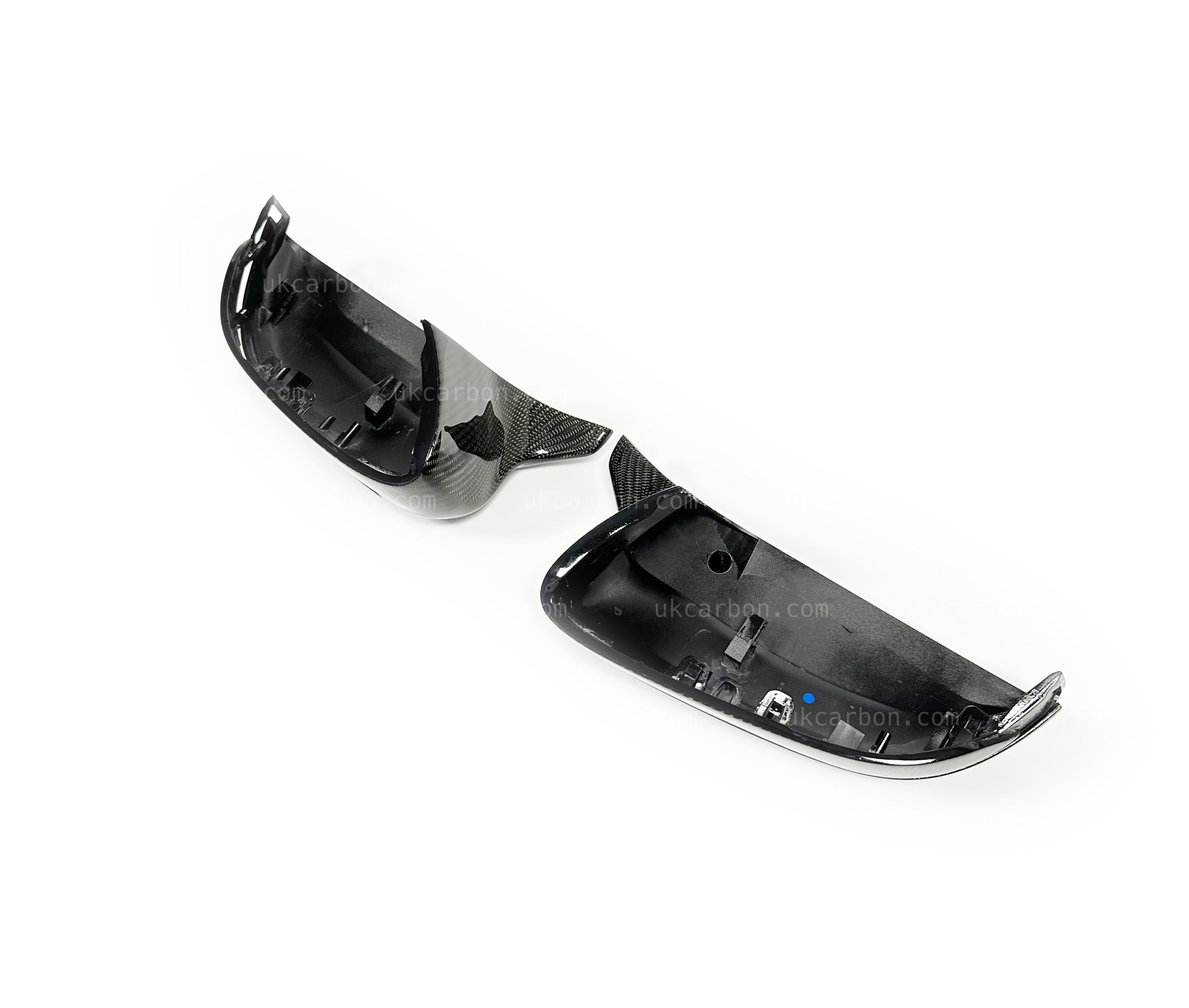 BMW 5 Series Carbon Wing Mirror M Cover Replacements MP Fibre GT G30 by UKCarbon