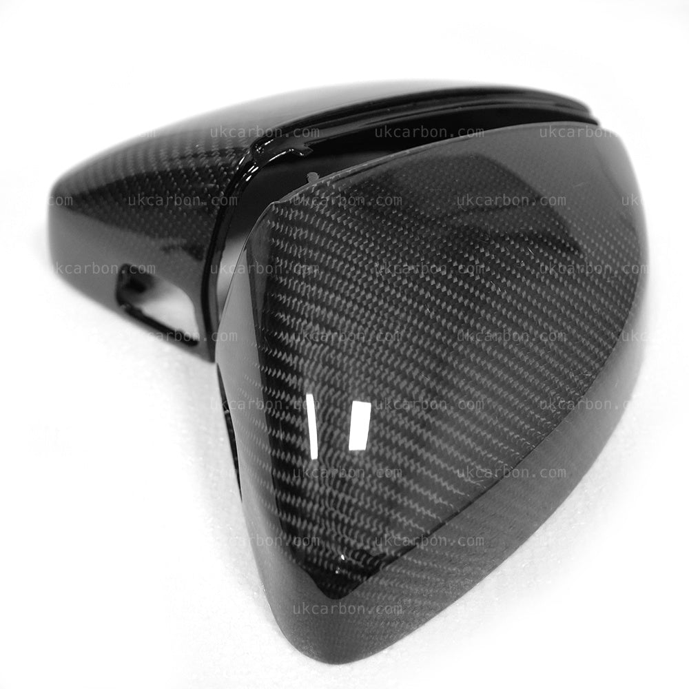 Audi A3 S3 RS3 Lane Assist Carbon Mirror Replacements Cover Wing by UKCarbon