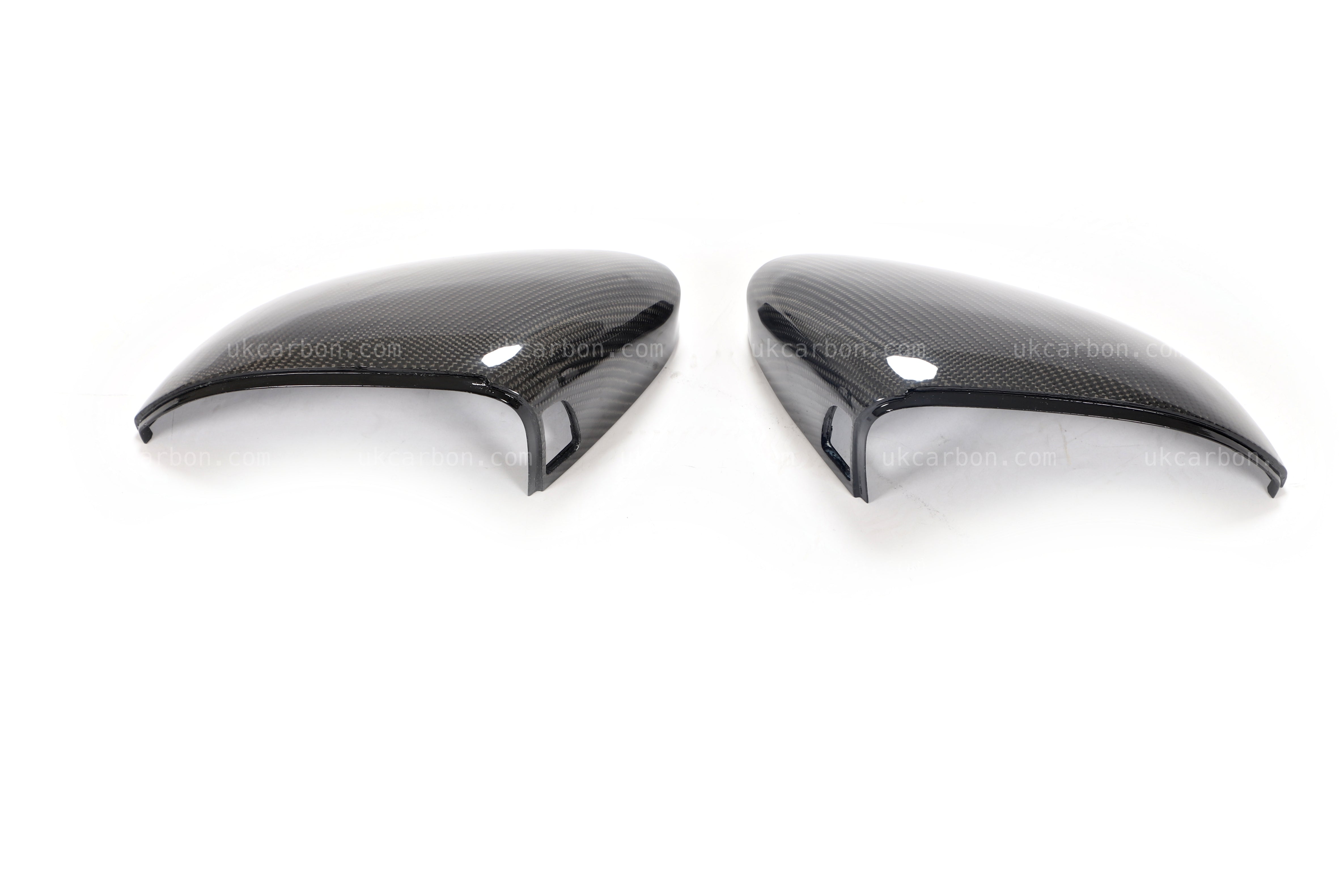 Volkswagen Golf GTI R Carbon Fibre Wing Mirror Cover Lane Assist MK8 by UKCarbon
