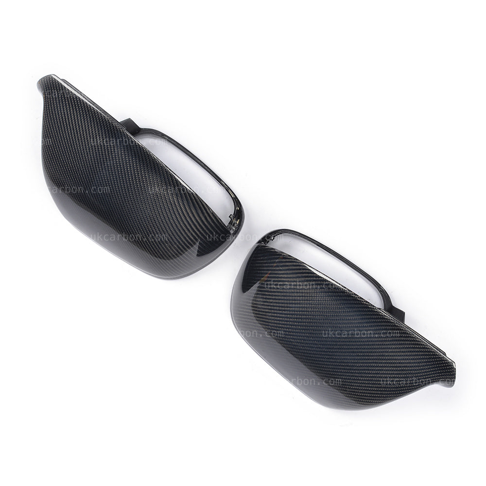Audi Q7 SQ7 Carbon Fibre Wing Mirror Replacements 2008-2016 by UKCarbon