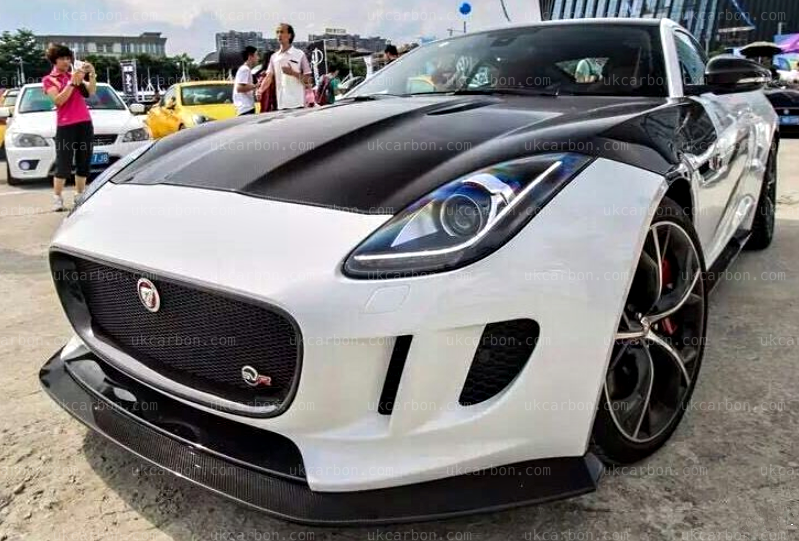 Jaguar F Type Carbon Grille Project 7 Style Front Mesh Fibre by UKCarbon