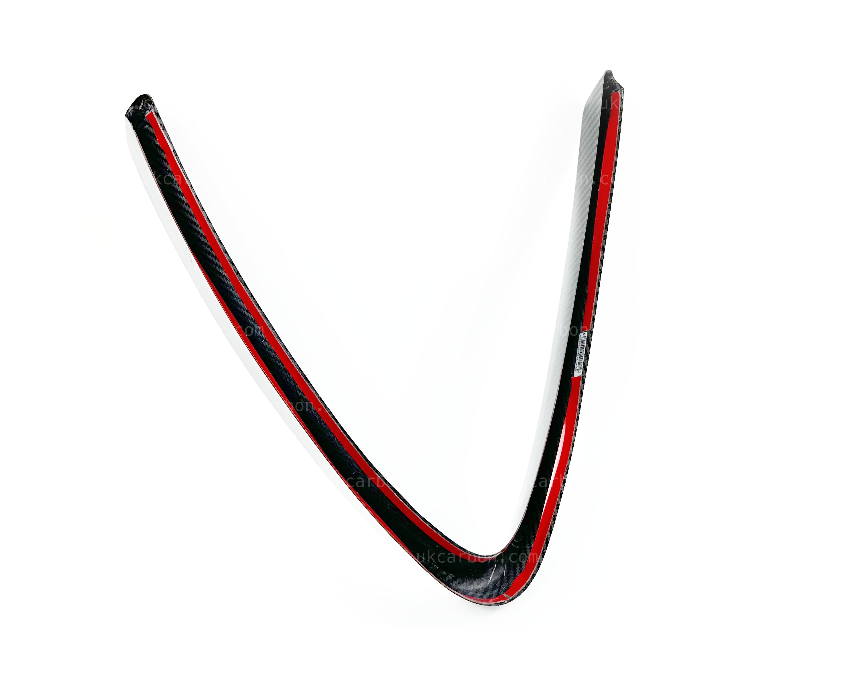Alfa Romeo Giulia Quadrifoglio Carbon Fibre V Shield Cover by UKCarbon