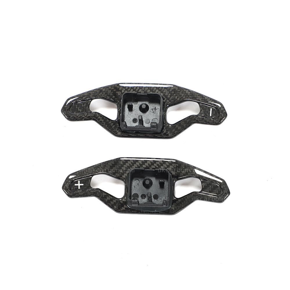 Audi RS3 RS4 RS5 TTRS R8 RS Carbon Paddle Shifts Steering Wheel by UKCarbon