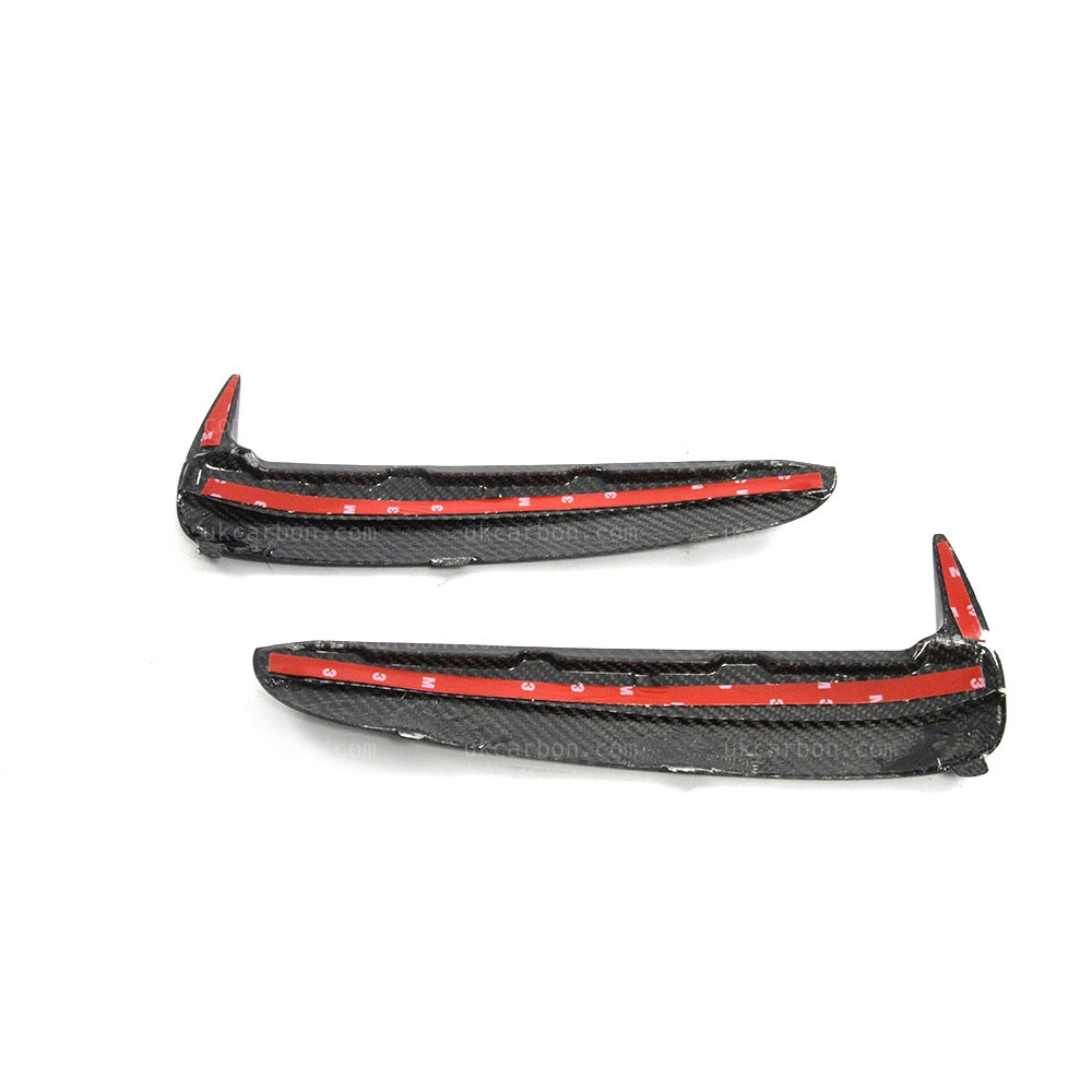 BMW X6 F16 Carbon Fibre Fender Vents Grille Cover Trim Replacement by UKCarbon