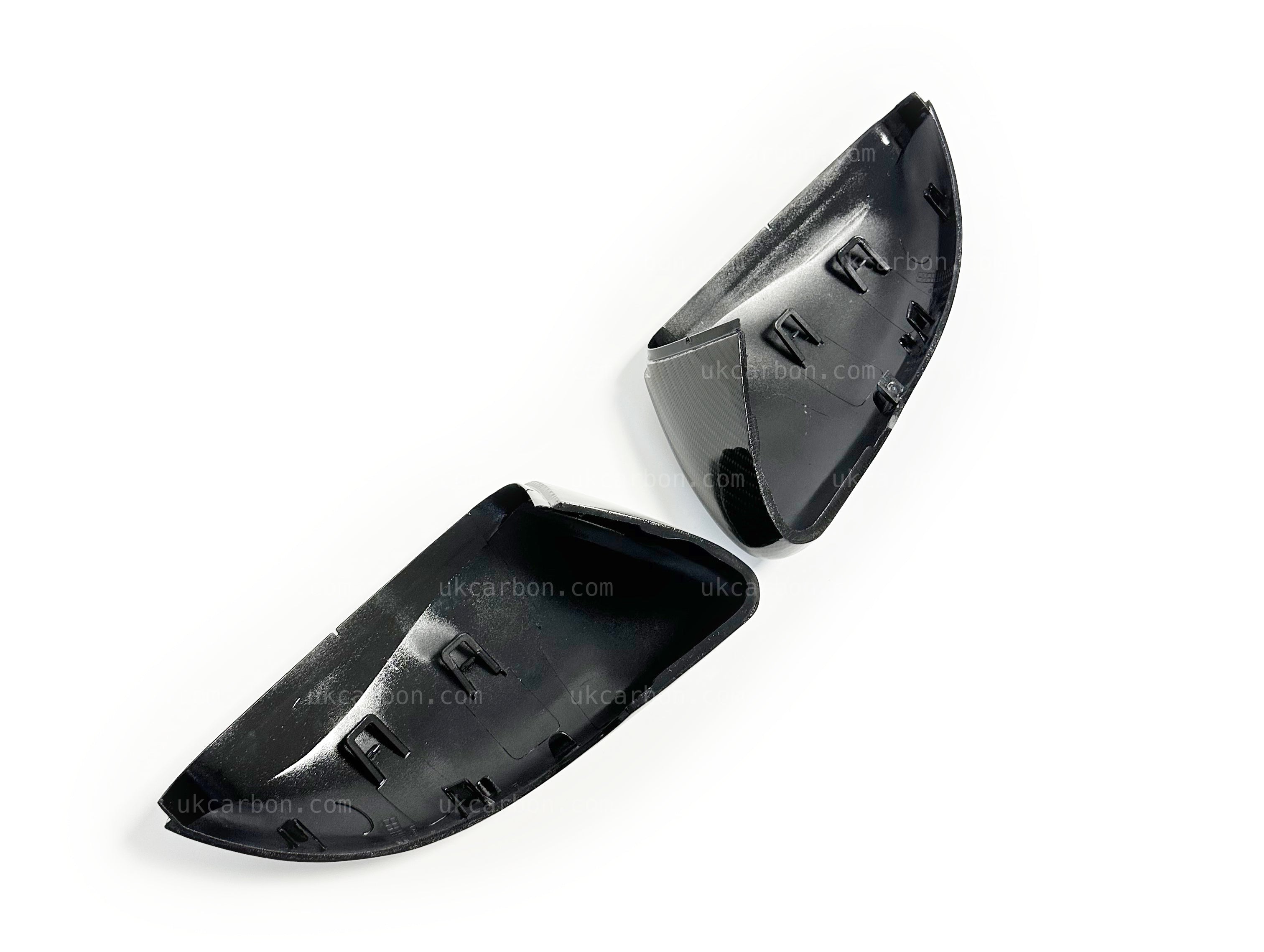 Volkswagen VW Golf GTi R MK6 Carbon Wing Mirror Cover Replacements by UKCarbon