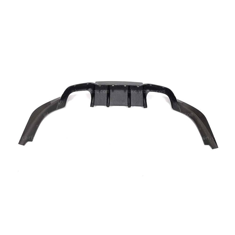 BMW M2 F87 Competition Carbon Fibre Rear Bumper Diffuser Kit by UKCarbon
