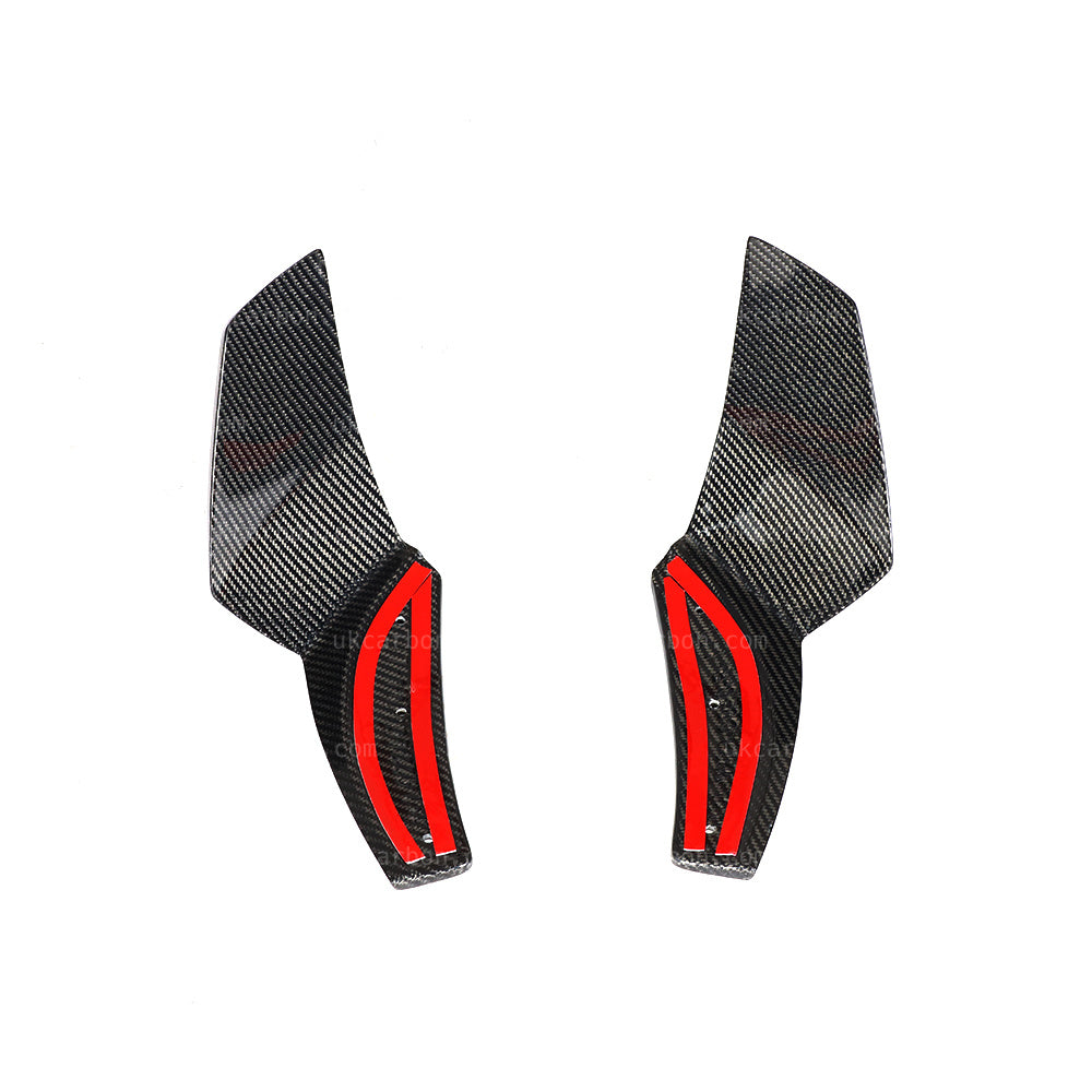 BMW X5 M Sport Carbon Fibre Front Bumper Vent Insert Splitter G05 by UKCarbon