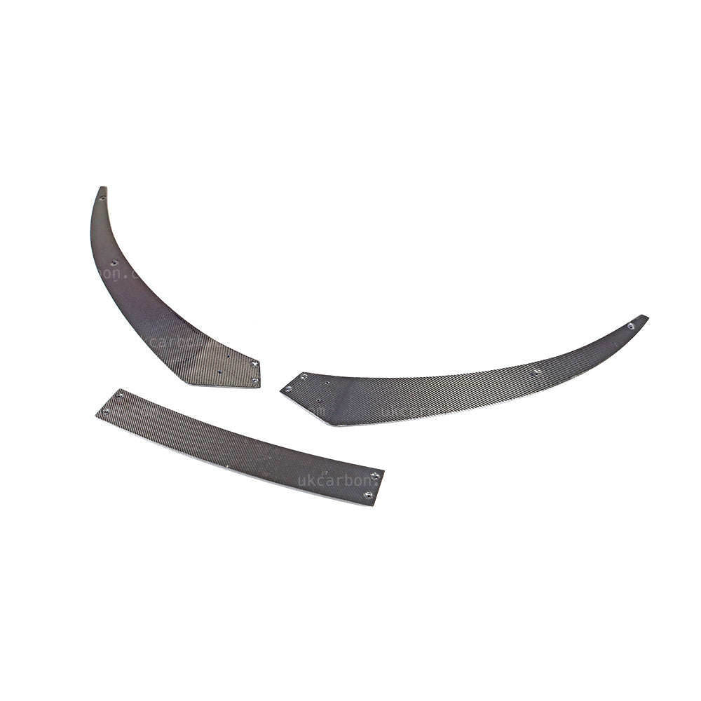 Audi R8 V8 V10 Plus Carbon Fibre Front Splitter Lip Kit RS Style by UKCarbon