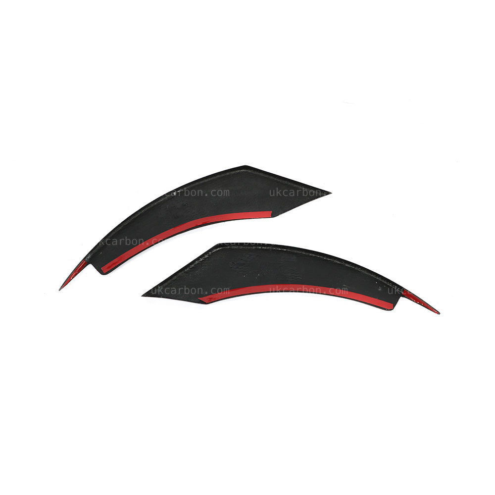 Ford Mustang Carbon Fibre Fog Lamp Cover Trim Cover 2018 2019 by UKCarbon