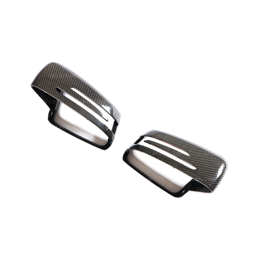 Mercedes Benz A CLA Class Carbon Fibre Mirror Cover Replacements by UKCarbon