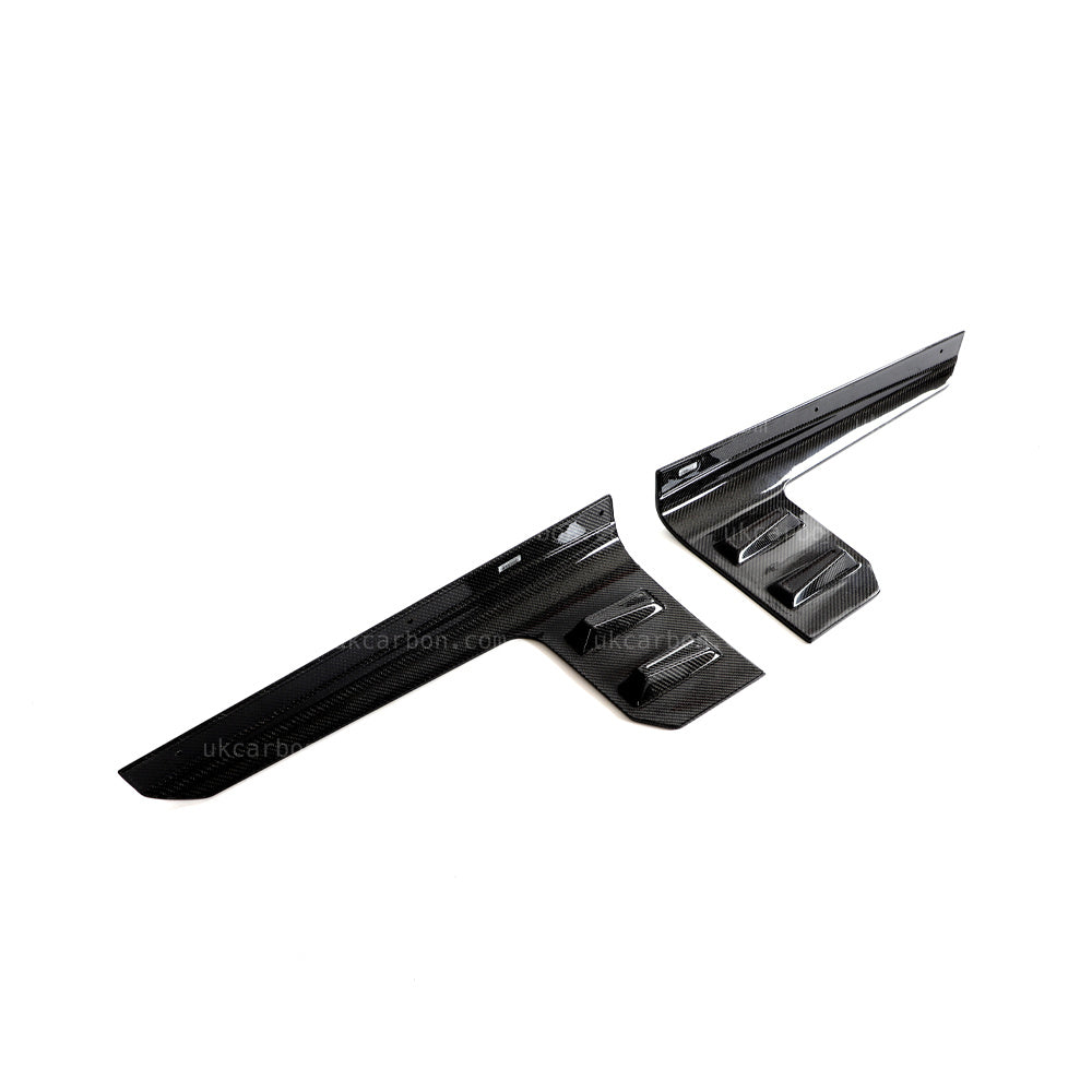 BMW M2 Side Skirt Fins G87 Real Carbon Fibre Kit 2023+ by UKCarbon