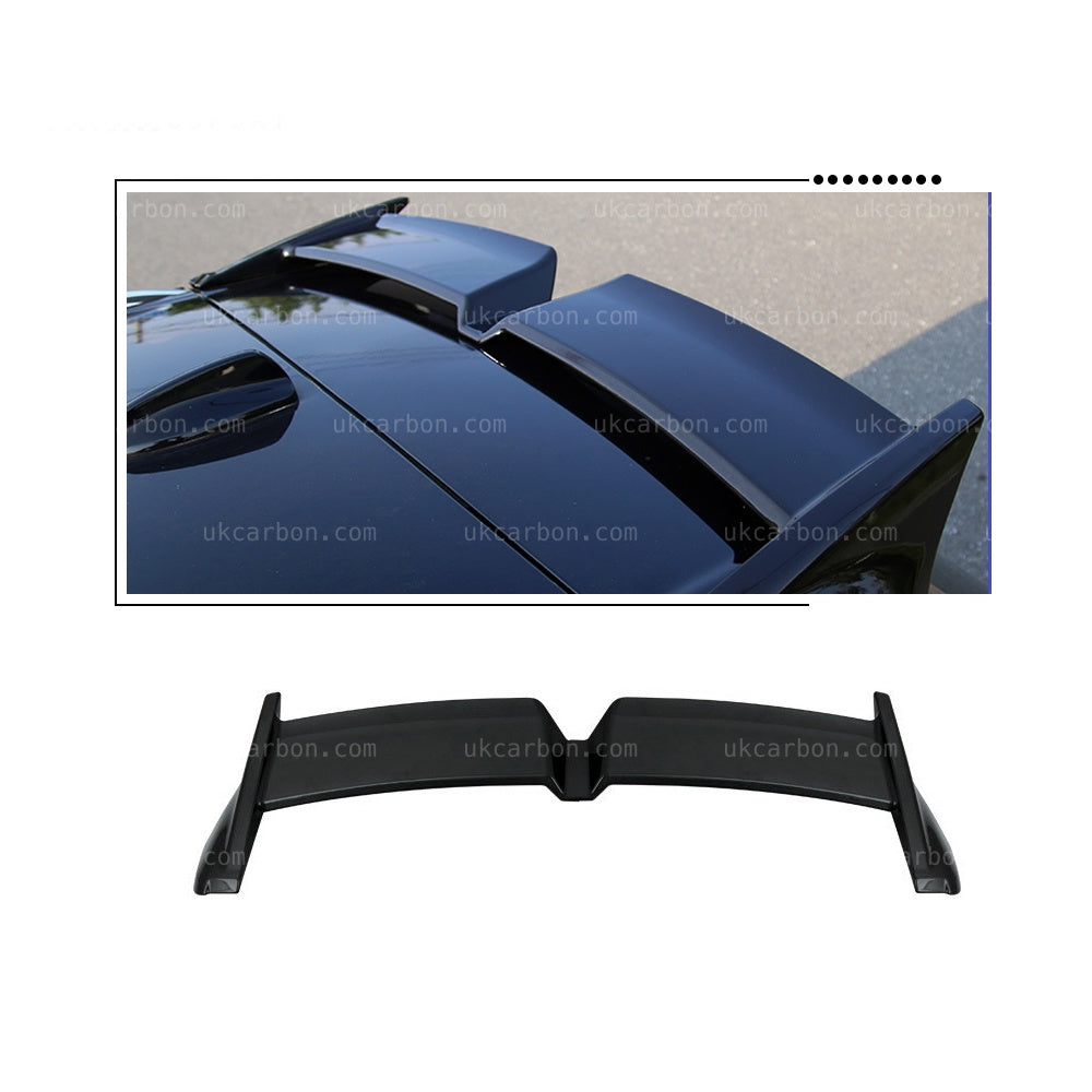 Volvo XC60 Boot Spoiler Gloss Black Rear Lid Lip Kit 2018-2020 by UKCarbon