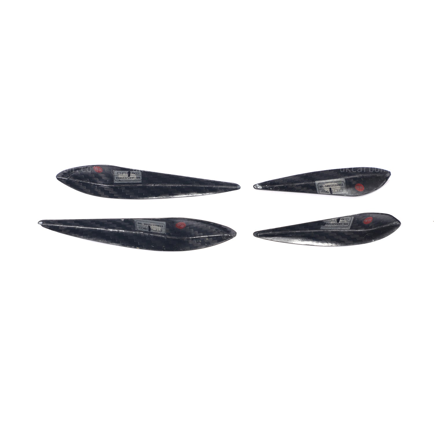 BMW M3 M4 Carbon Canards Front Bumper Fibre OEM Splitter Kit G80 G82 by UKCarbon