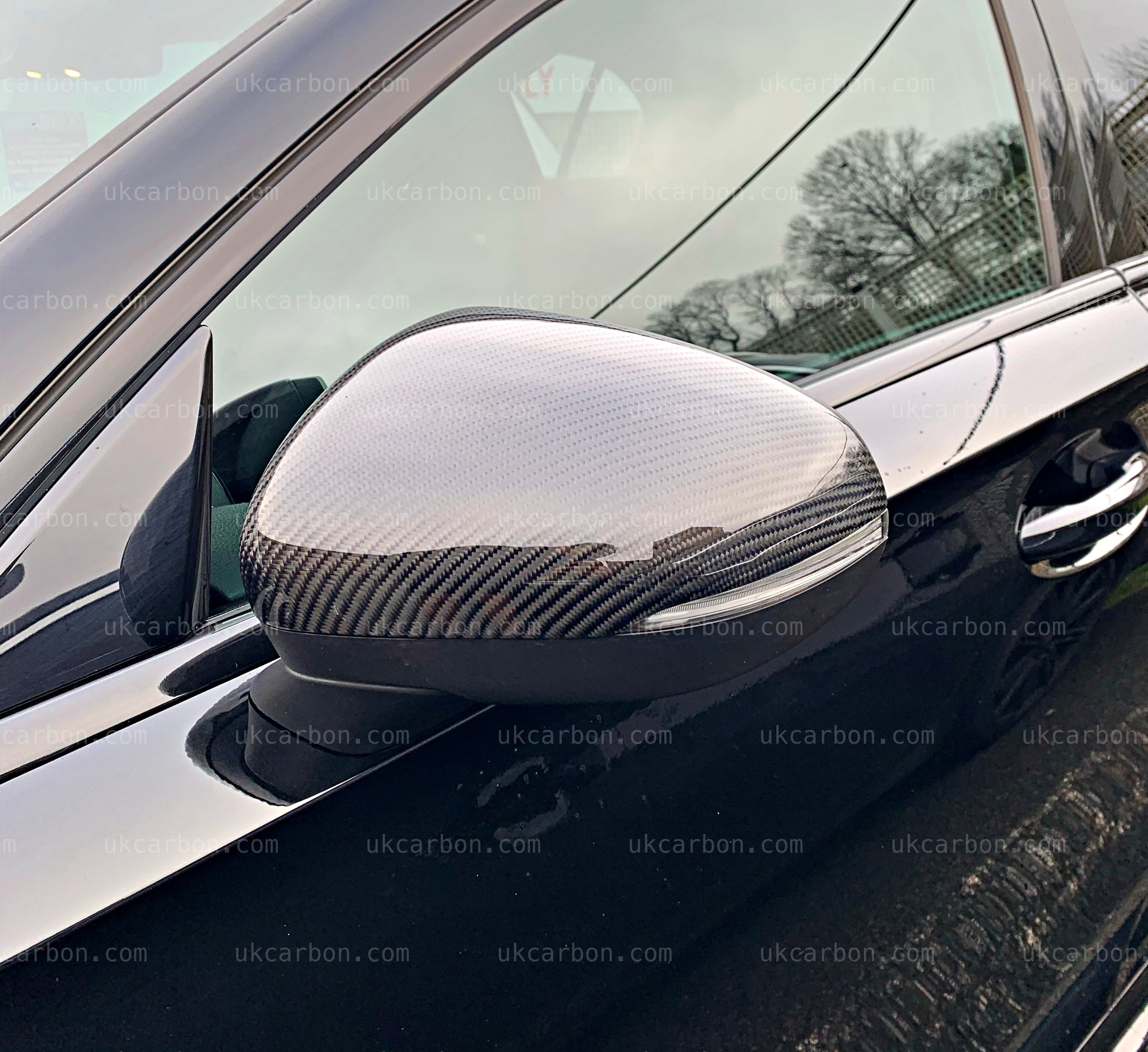 Mercedes CLA CLA35 Carbon Fibre Wing Mirror Replacement Benz AMG by UKCarbon