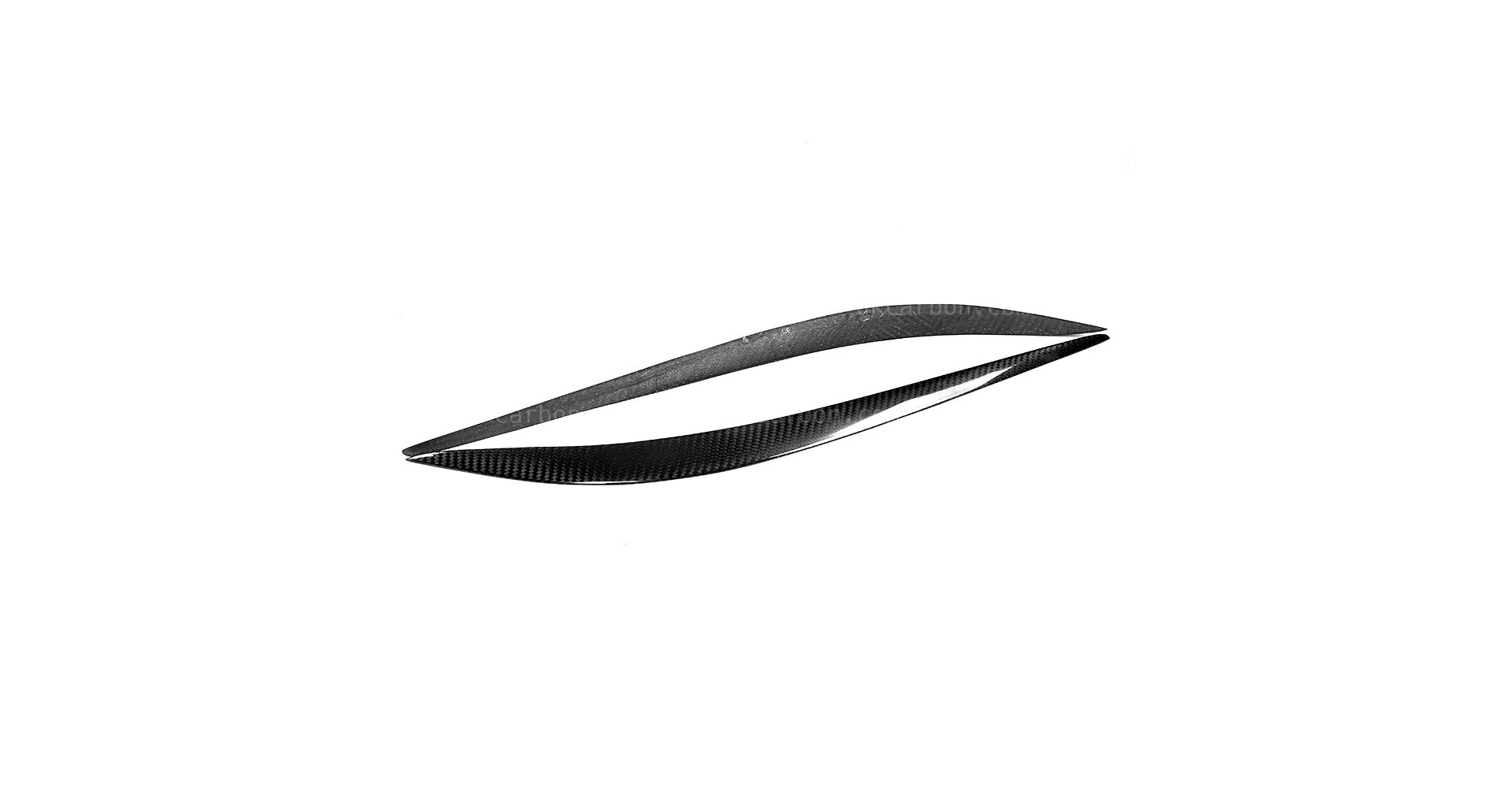 Alfa Romeo Giulia Carbon Fibre Headlight Eyelids Trim by UKCarbon