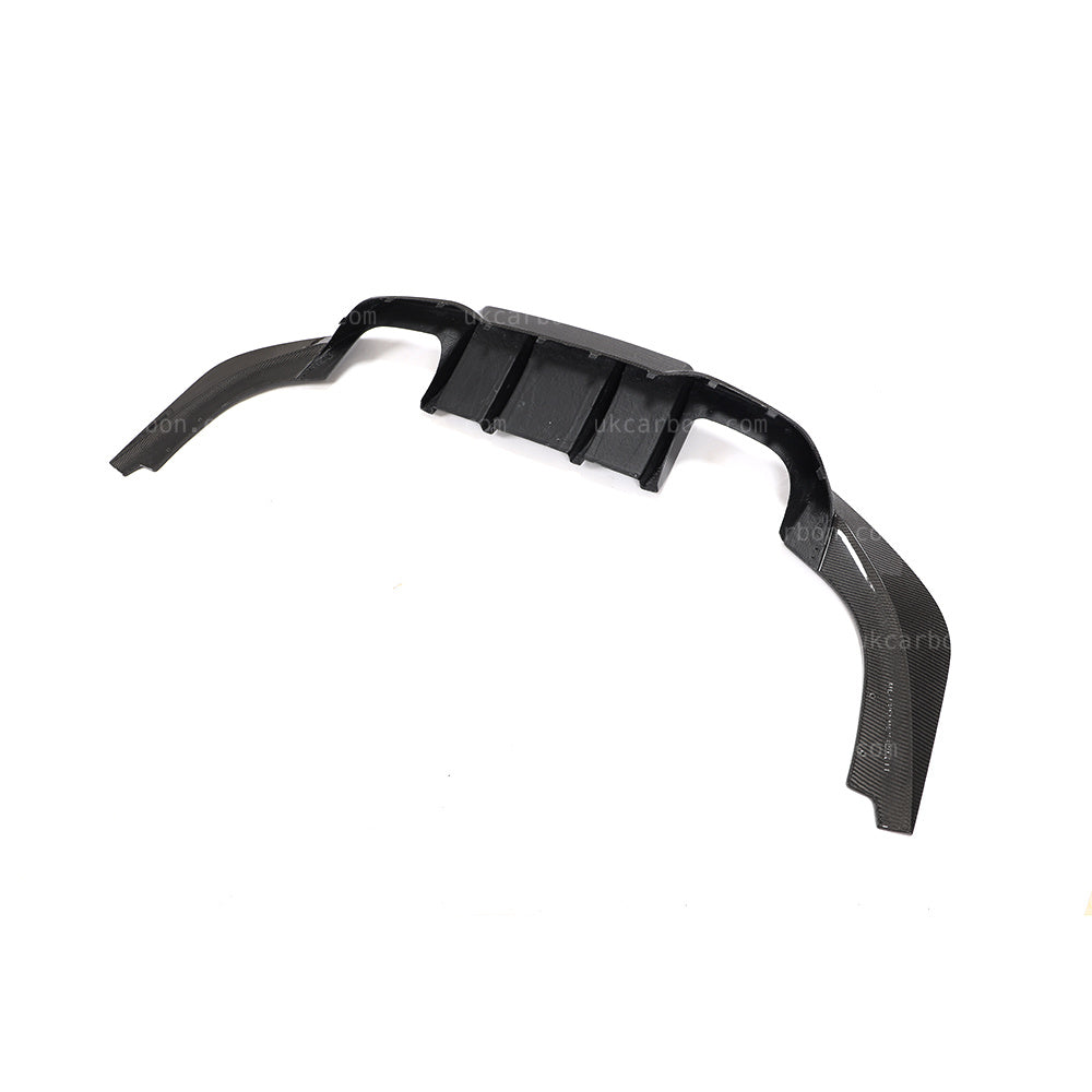 BMW M2 F87 Competition Carbon Fibre Rear Bumper Diffuser Kit by UKCarbon