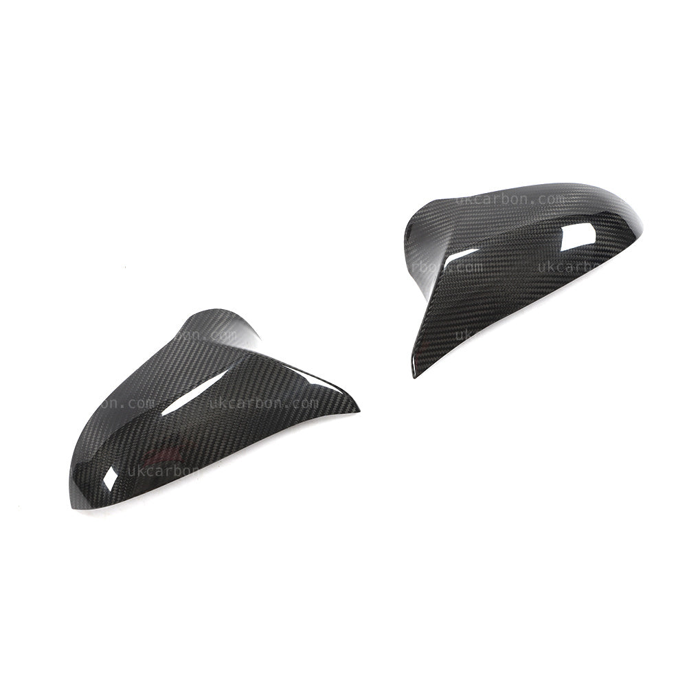 BMW M2C M3 M4 Carbon Fibre Wing Mirror Stick On Covers F80 F82 F83 by UKCarbon