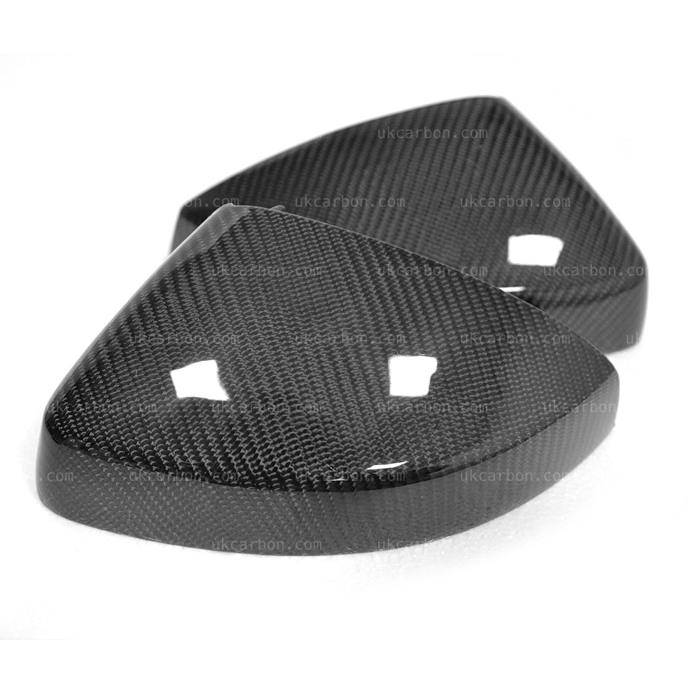 Audi A3 S3 RS3 Lane Assist Carbon Mirror Replacements Cover Wing by UKCarbon