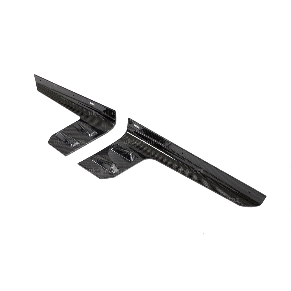 BMW M2 Side Skirt Fins G87 Real Carbon Fibre Kit 2023+ by UKCarbon