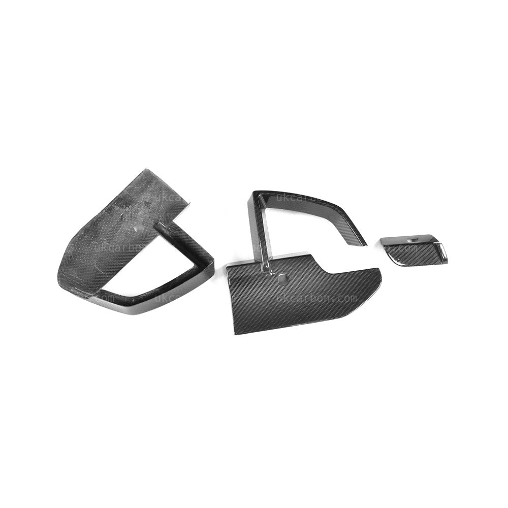 BMW X3 M40i Carbon Fibre Front Bumper Vent Insert Splitter G01 by UKCarbon