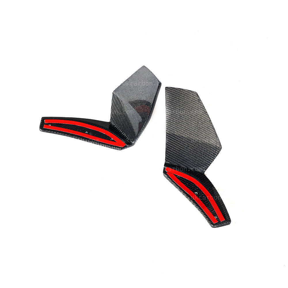 BMW X5 M Sport Carbon Fibre Front Bumper Vent Insert Splitter G05 by UKCarbon