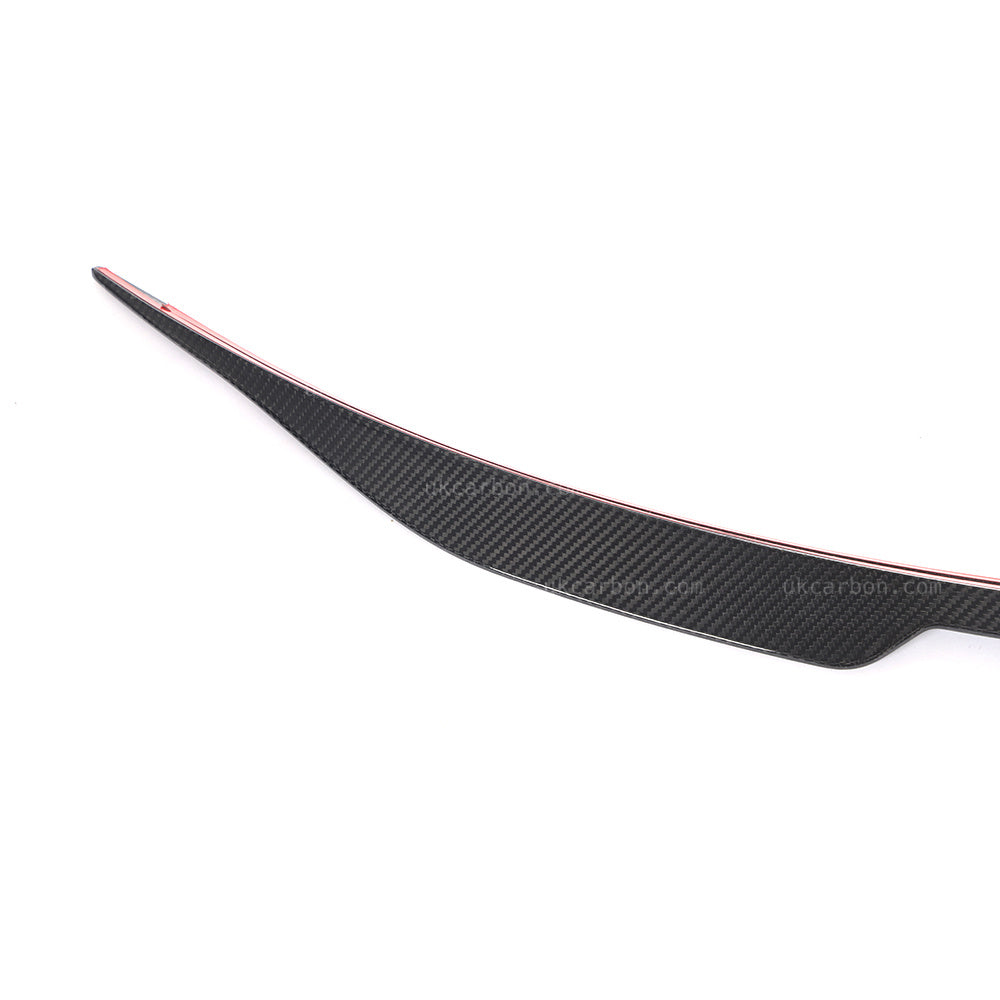 Alfa Romeo Stelvio Carbon QV Style Spoiler Quadrifoglio Boot Fibre
