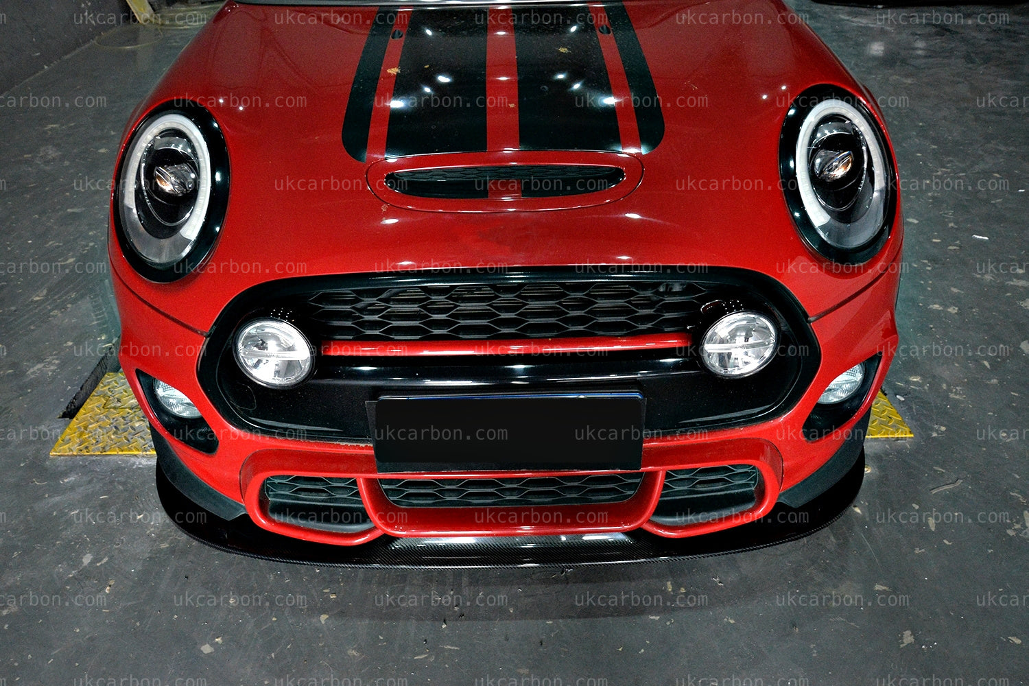 Mini Cooper JCW Splitter Lip Carbon Kit John Cooper Works 14-18 by UKCarbon