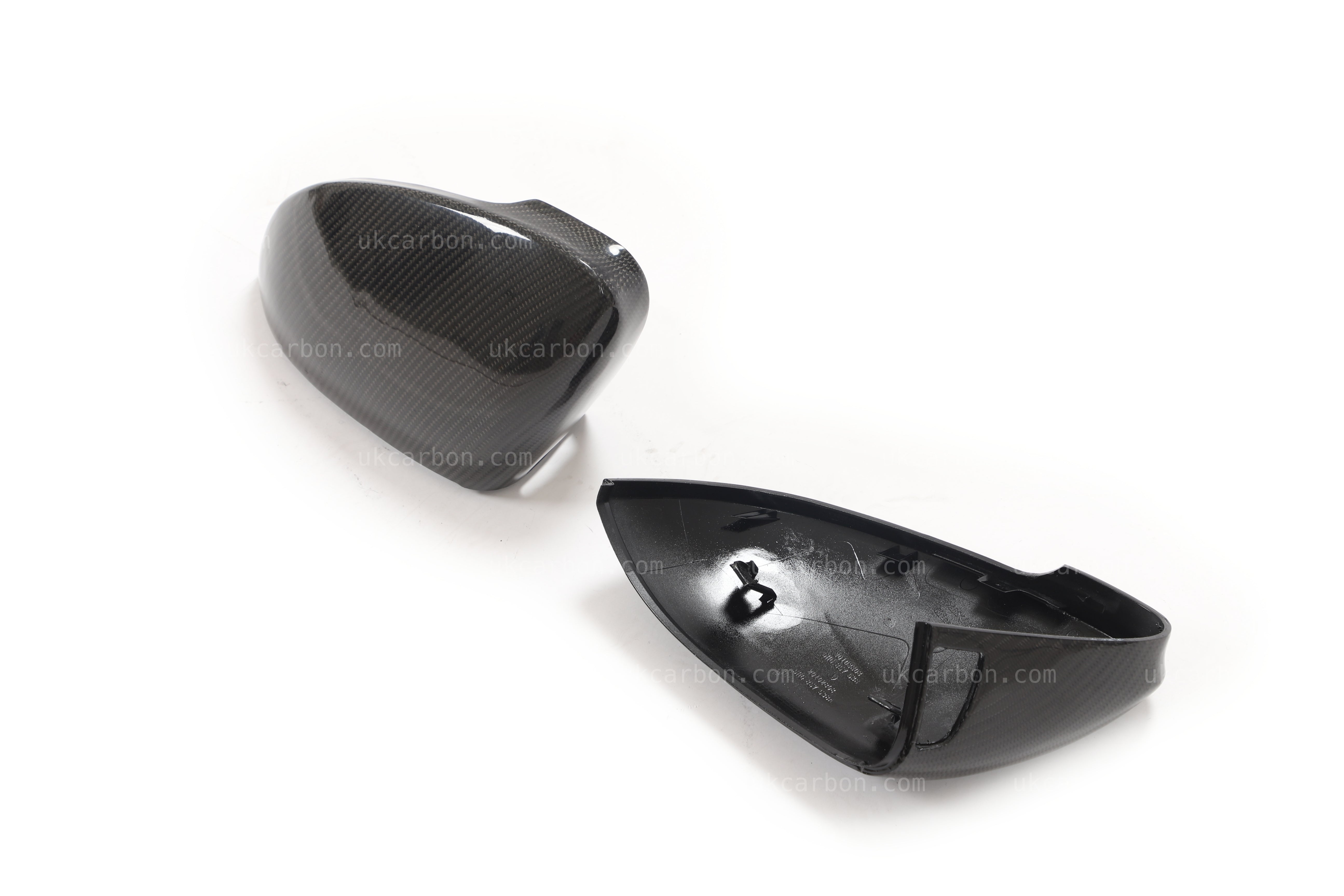 Volkswagen Golf GTI R Carbon Fibre Wing Mirror Cover Lane Assist MK8 by UKCarbon