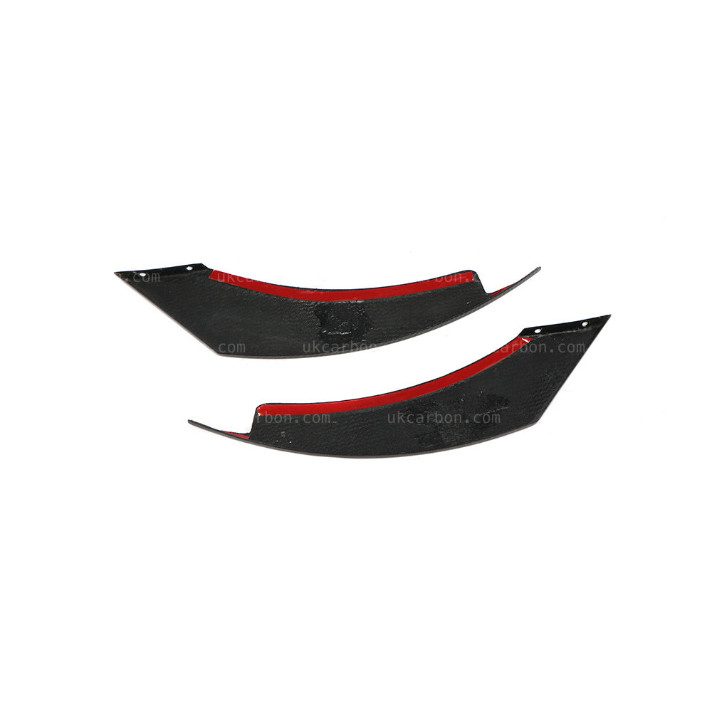 Ford Mustang Carbon Fibre Fog Lamp Cover Trim Cover 2018 2019 by UKCarbon