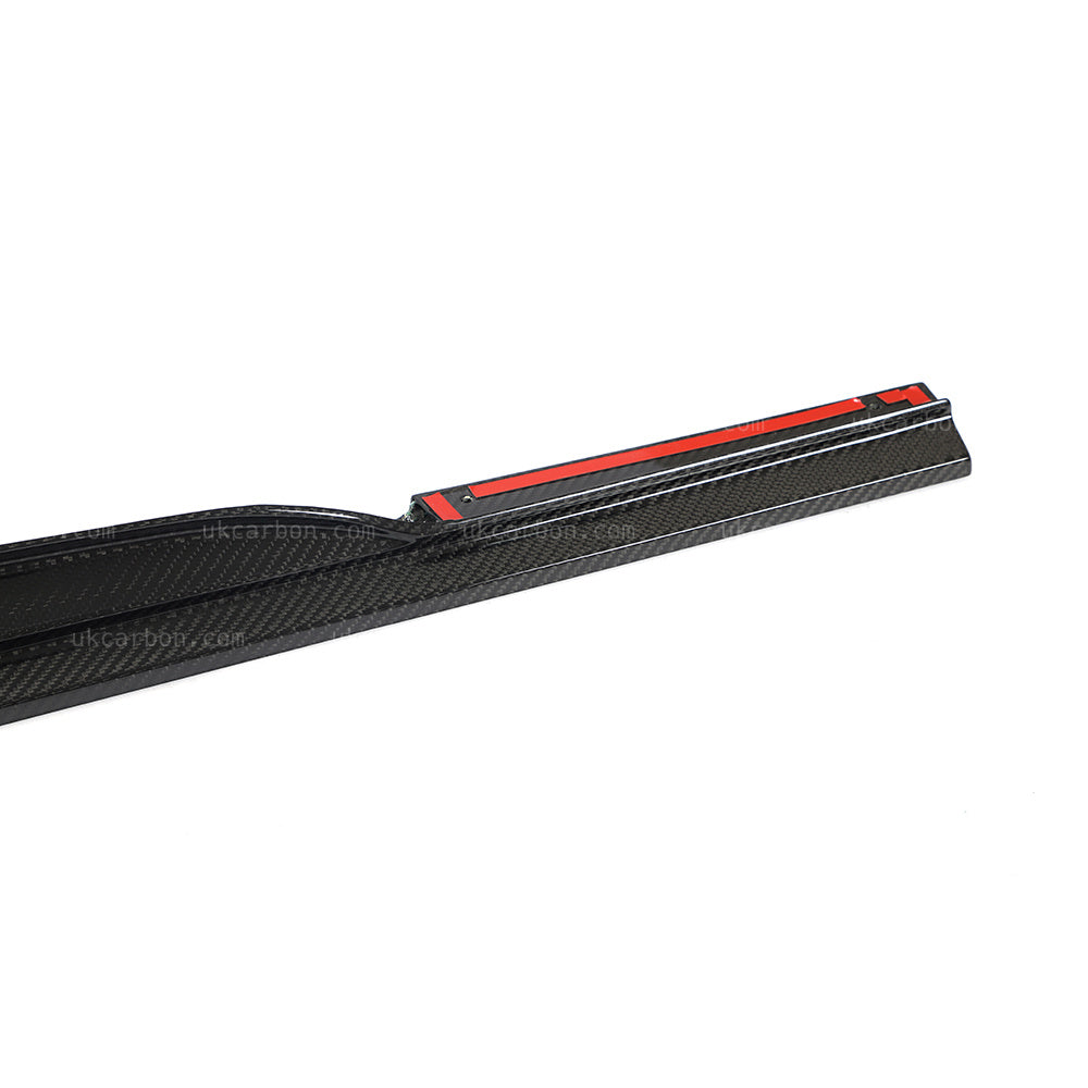 Audi RS6 Side Skirts Pre Preg Carbon Fibre C8 2018+ Body Kit by UKCarbon