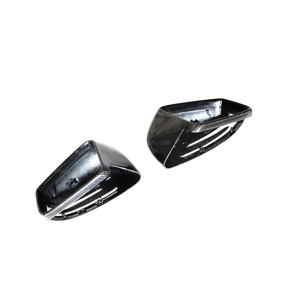 Mercedes Benz A CLA Class Carbon Fibre Mirror Cover Replacements by UKCarbon