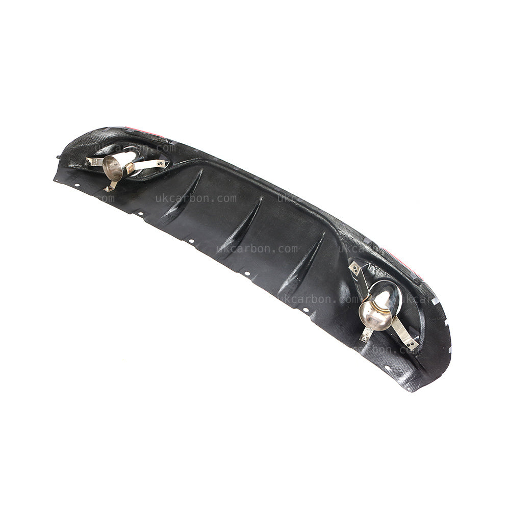 Alfa Romeo Giulia Carbon Fibre Diffuser by UKCarbon
