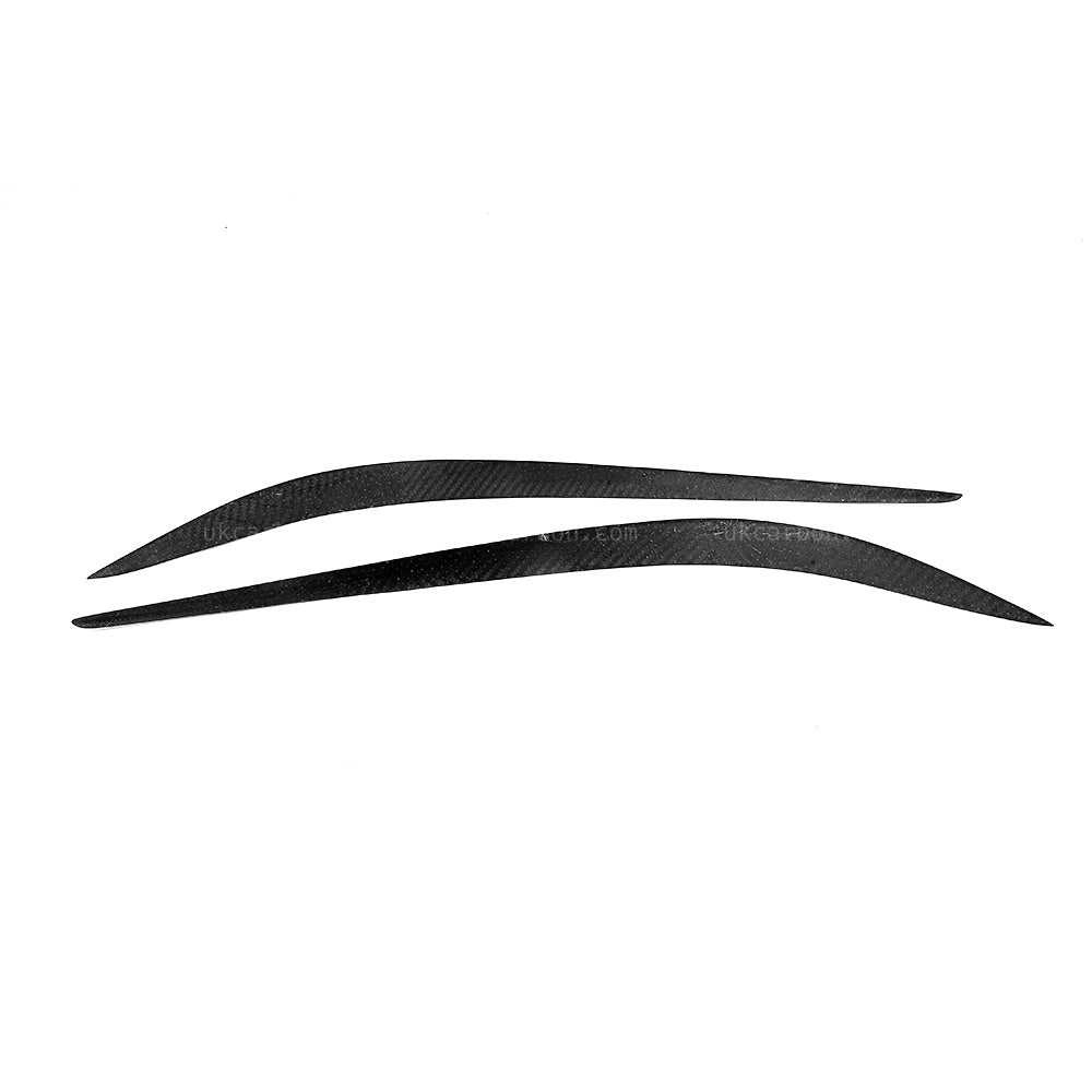 Alfa Romeo Giulia Carbon Fibre Headlight Eyelids Trim by UKCarbon