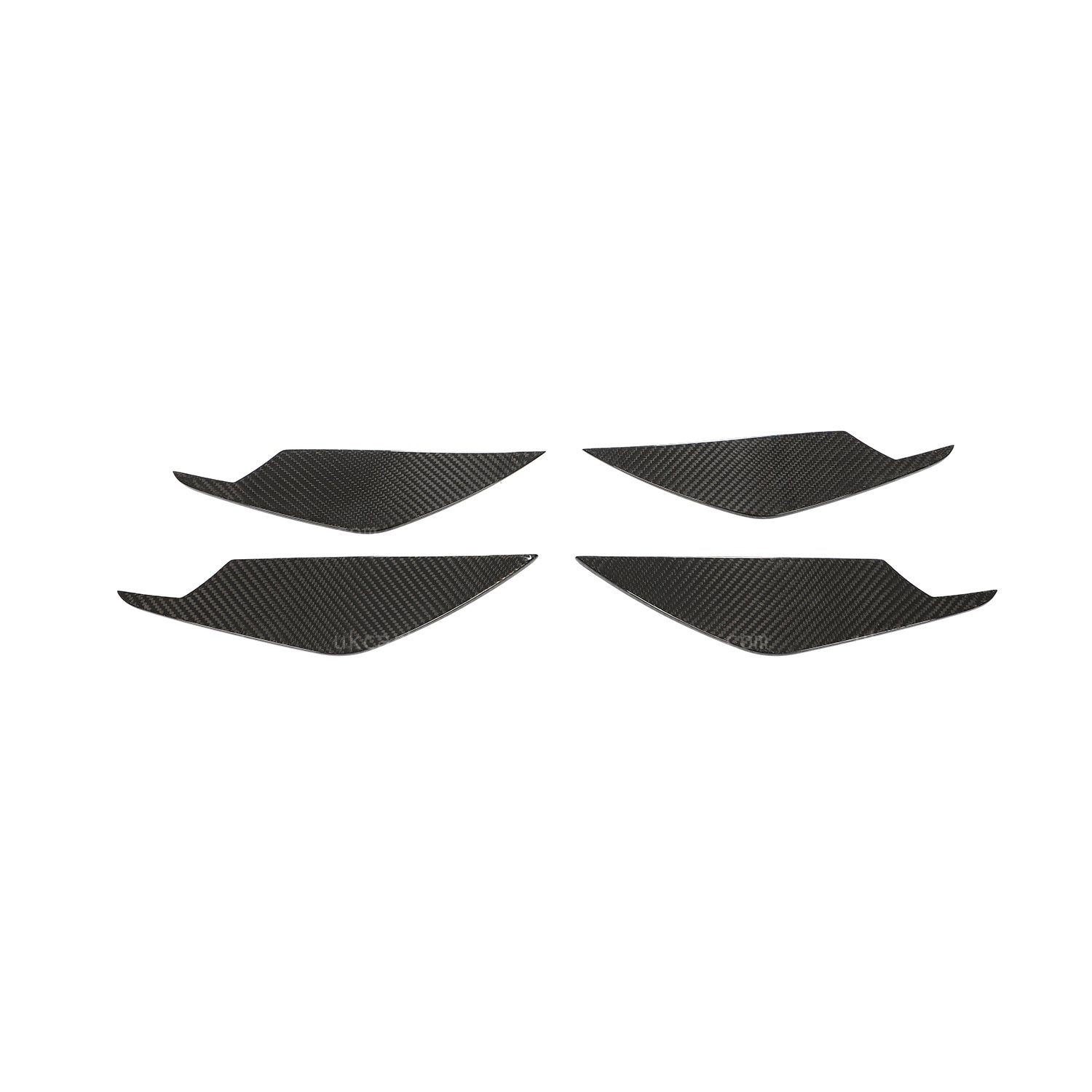 BMW M3 M4 Canards Carbon FIbre Front Bumper AC Style Kit G80 G82 by UKCarbon