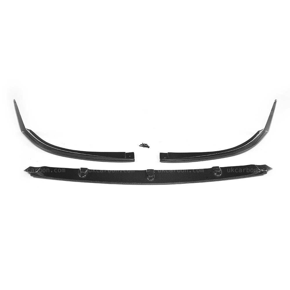 Mercedes Benz C63 Coupe Splitter Carbon Fibre AMG Kit S W205 C205 by UKCarbon