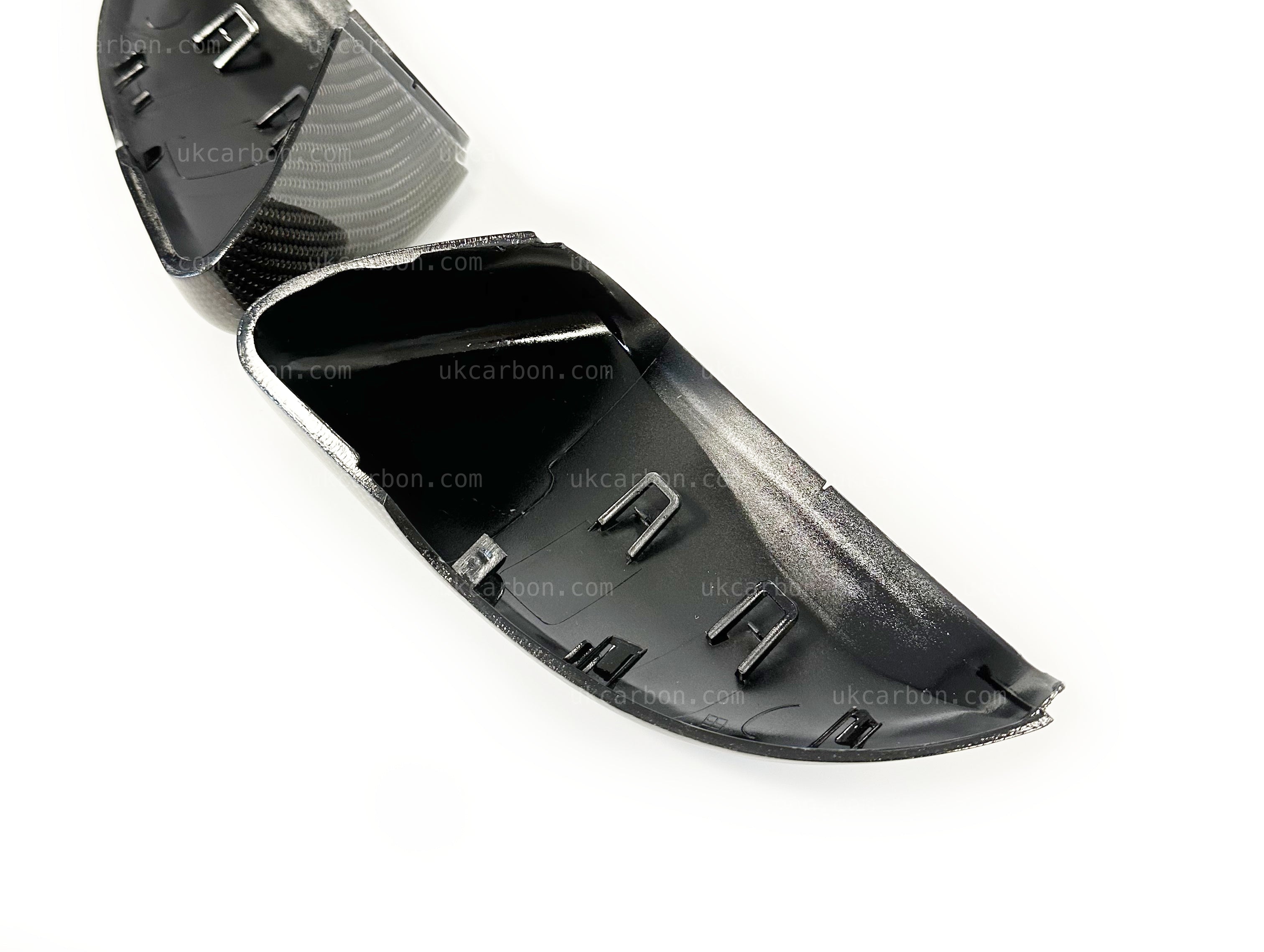 Volkswagen VW Golf GTi R MK6 Carbon Wing Mirror Cover Replacements by UKCarbon