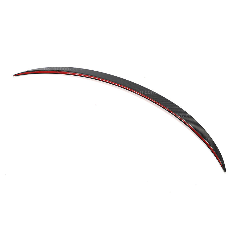 Tesla Model 3 Spoiler Carbon Fibre Boot Spoiler Lip OEM Style 18-21 by UKCarbon