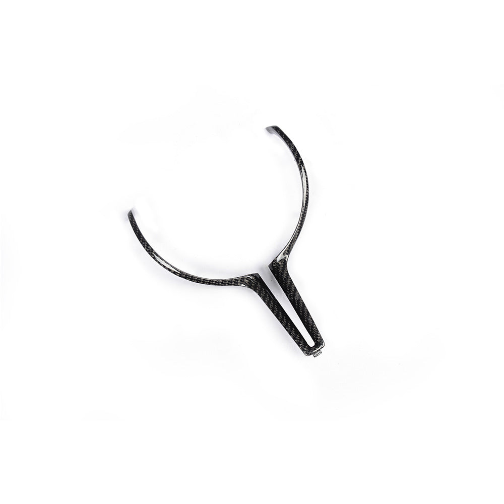 BMW M2 M3 M4 M5 M6 X5M X6M Carbon Fibre Steering Wheel Insert Trim by UKCarbon