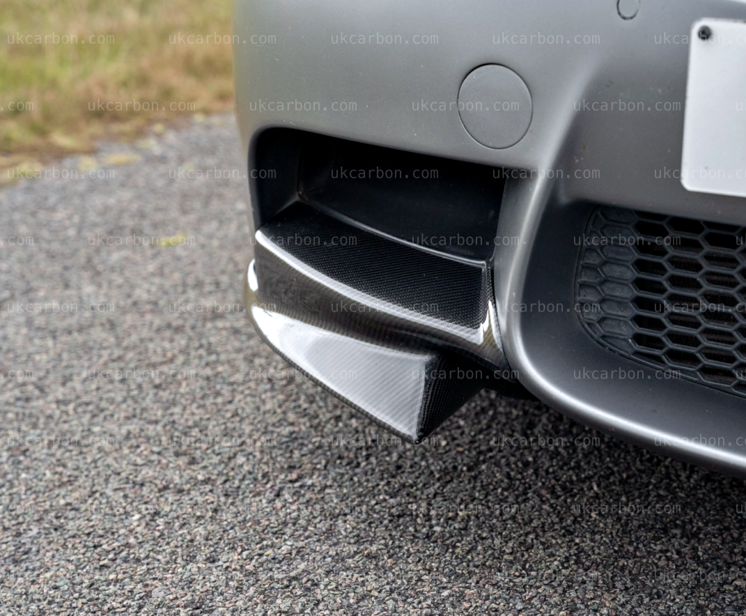 BMW M3 E92 Splitter Scoop Front Bumper M Performance E90 E93 V8 by UKCarbon