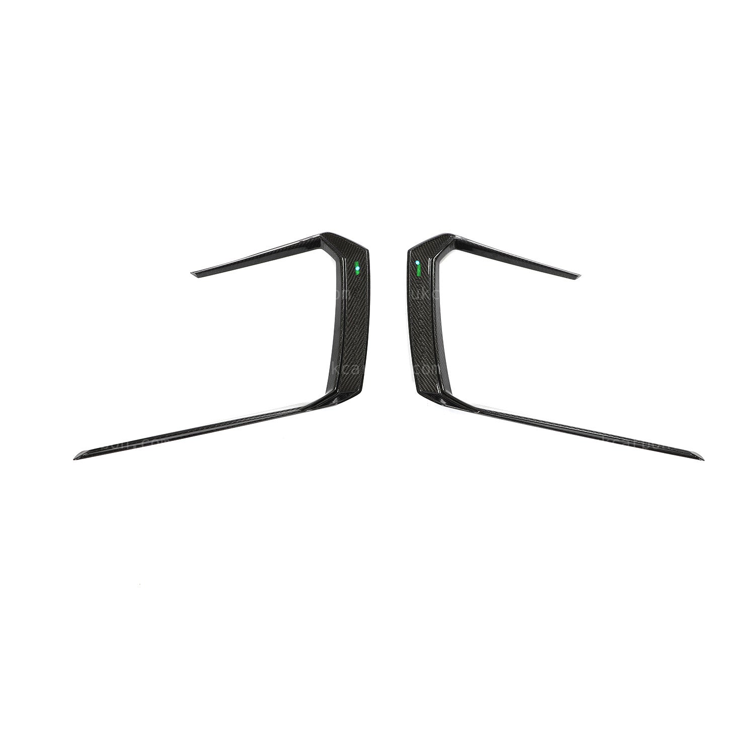 Lamborghini Urus Carbon Fibre Front Bumper Splitter Fender Trim Kit by UKCarbon