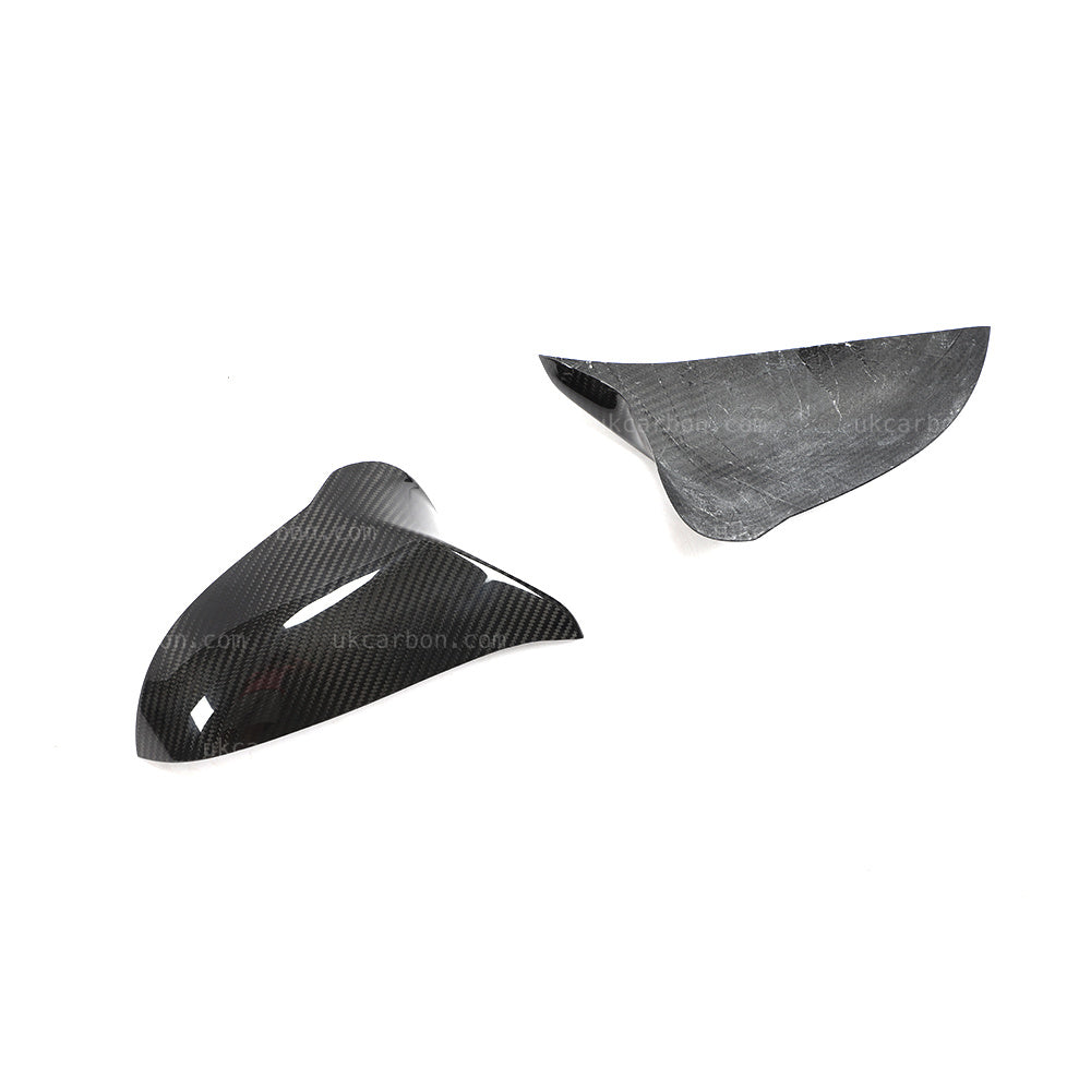 BMW M2C M3 M4 Carbon Fibre Wing Mirror Stick On Covers F80 F82 F83 by UKCarbon