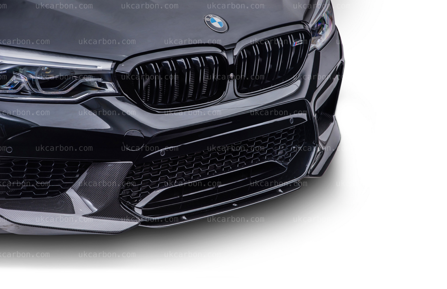 BMW M5 Carbon Splitter Lip M Performance Body Kit Front Bumper F90 by UKCarbon