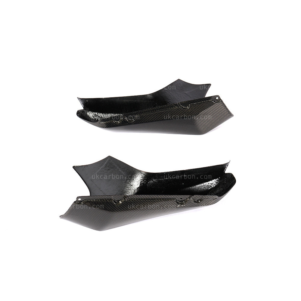 BMW M5 Carbon Splitter Trim M Performance Body Kit Front Fibre F90 by UKCarbon
