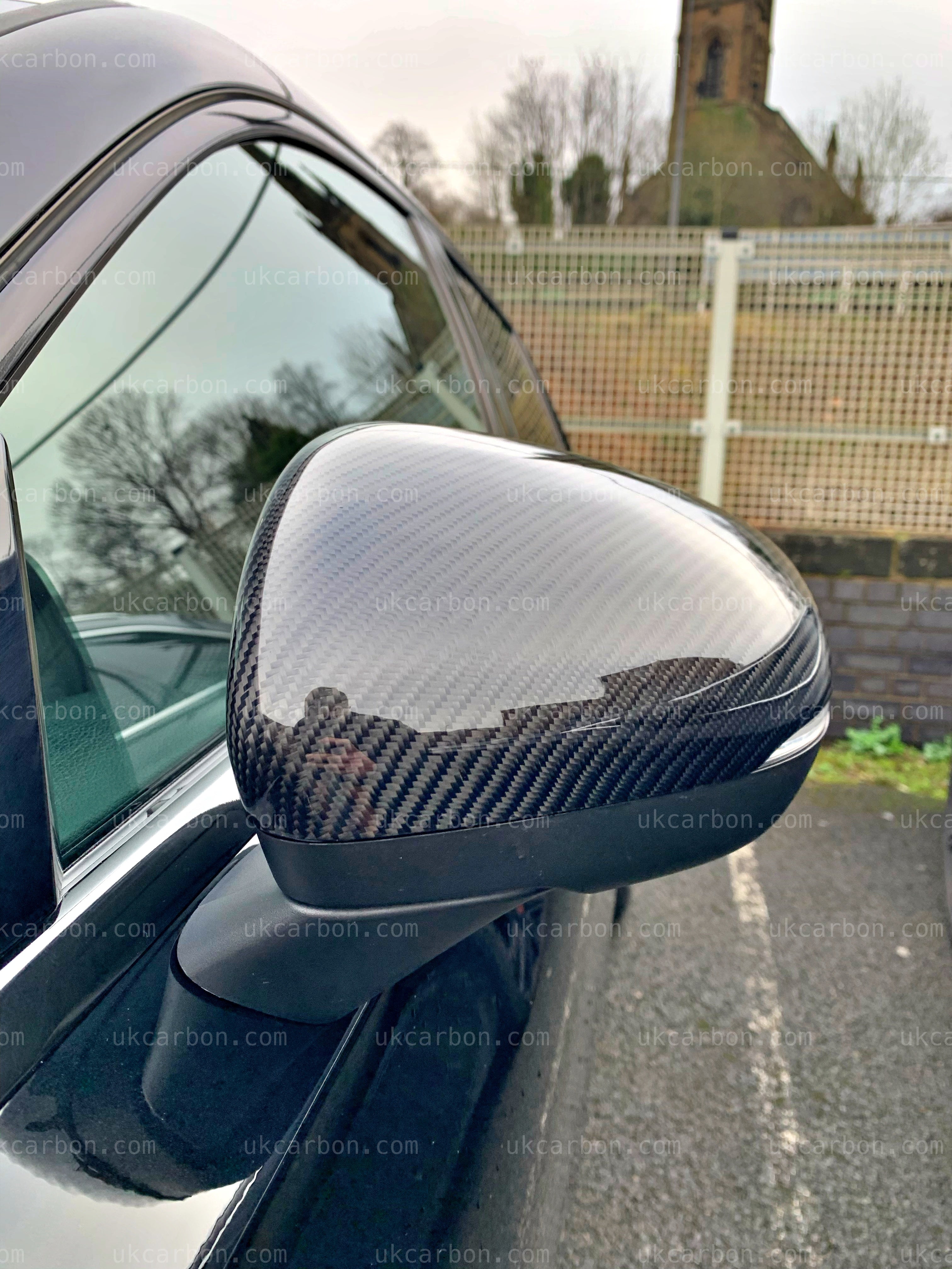 Mercedes CLA CLA35 Carbon Fibre Wing Mirror Replacement Benz AMG by UKCarbon