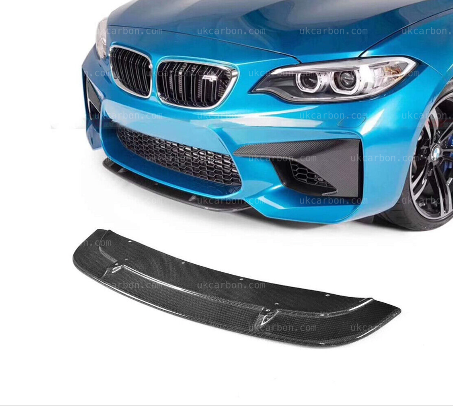 BMW M2 Carbon Splitter Lip M Performance Body Kit Front Bumper F87 by UKCarbon