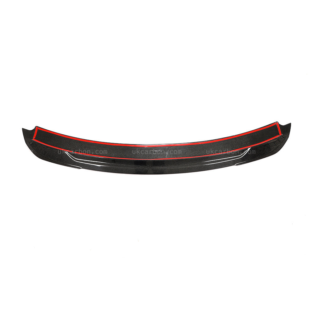 Ford Mustang Carbon Spoiler Rear Trunk Wing GT350 V8 V6 Coupe by UKCarbon