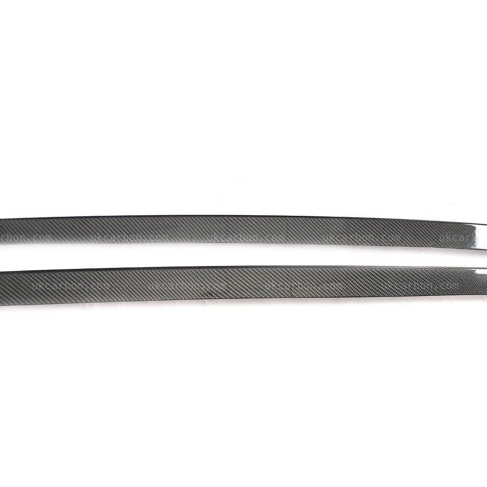 Alfa Romeo Giulia Carbon Fibre Side Skirt Trim by UKCarbon