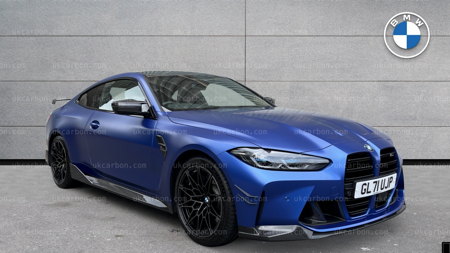 BMW M3 G80 M4 G82 G83 Pre Preg Carbon Fibre Front Splitter Lip M Performance by UKCarbon